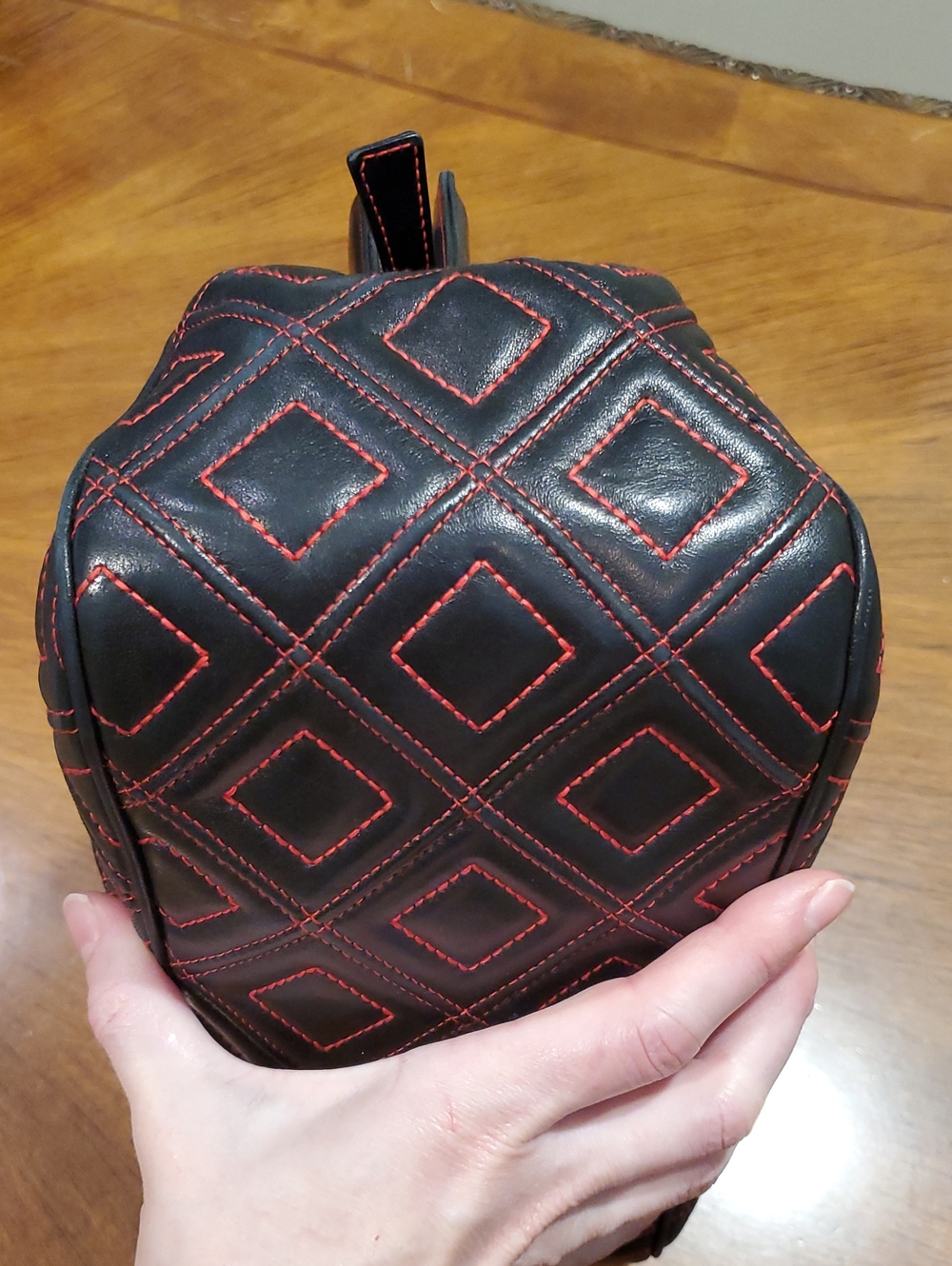Like NEW Suarez Quilted Leather Handbag - Picture 9 of 15